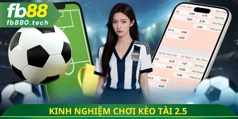 Kinh nghiệm chơi kèo tài 2.5 